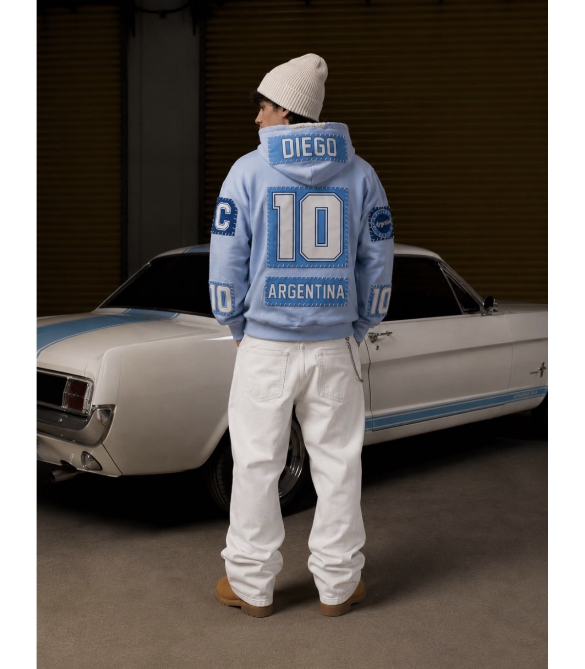 Olv Botega- Sudadera Eterno Maradona para hombre