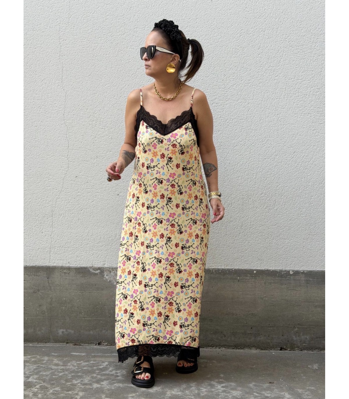 Noc The Brand- Vestido Esqueletitos para mujer