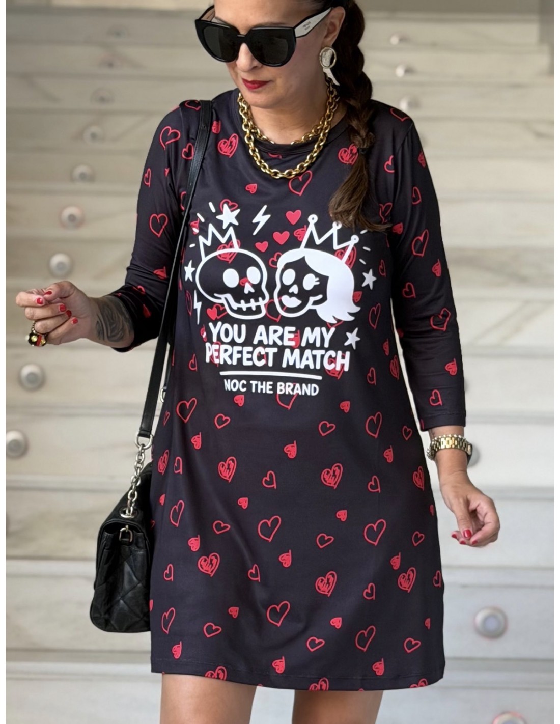 Noc The Brand- Vestido Perfect Match para mujer