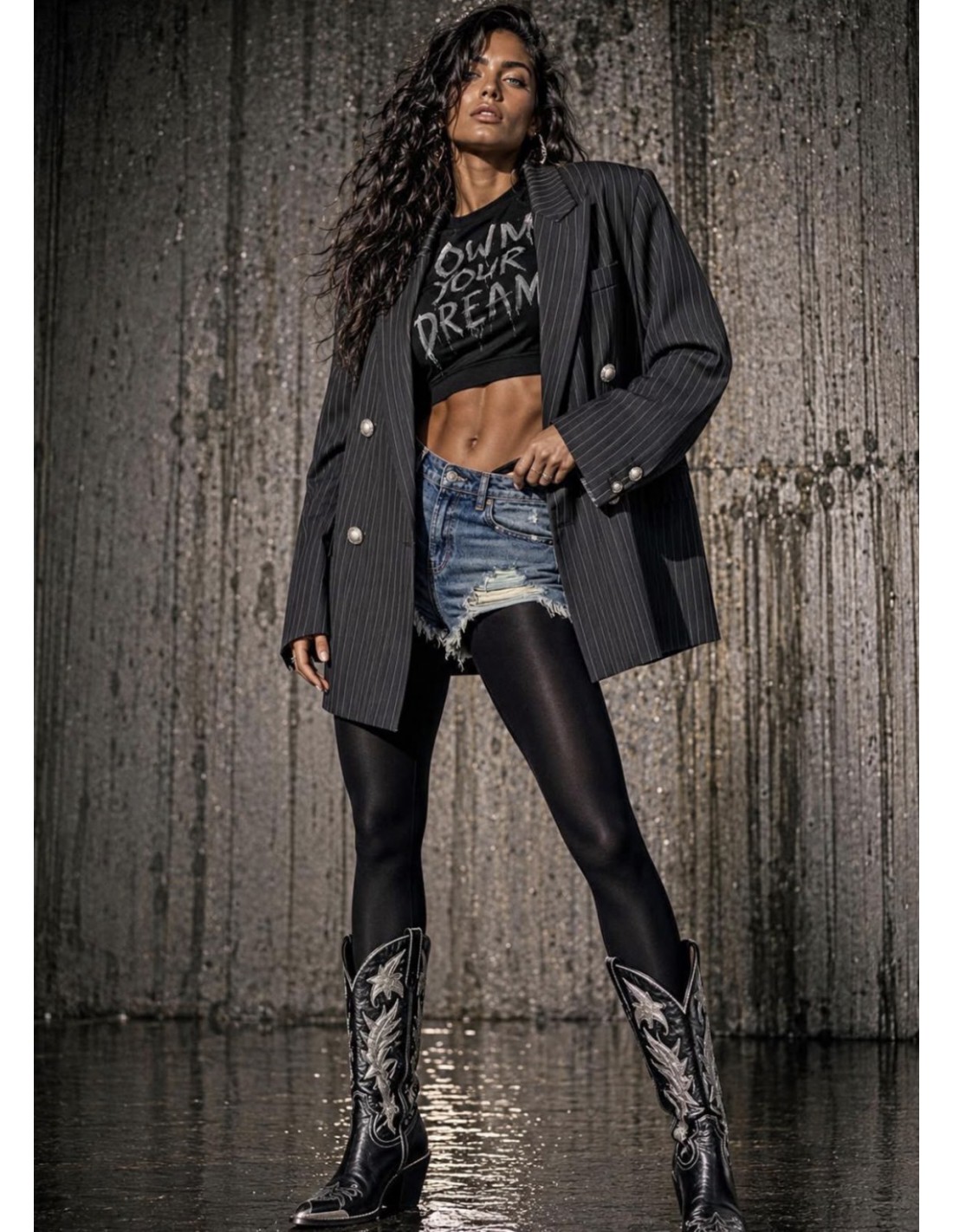 Freakchicny- Camiseta Own Your Dream para mujer