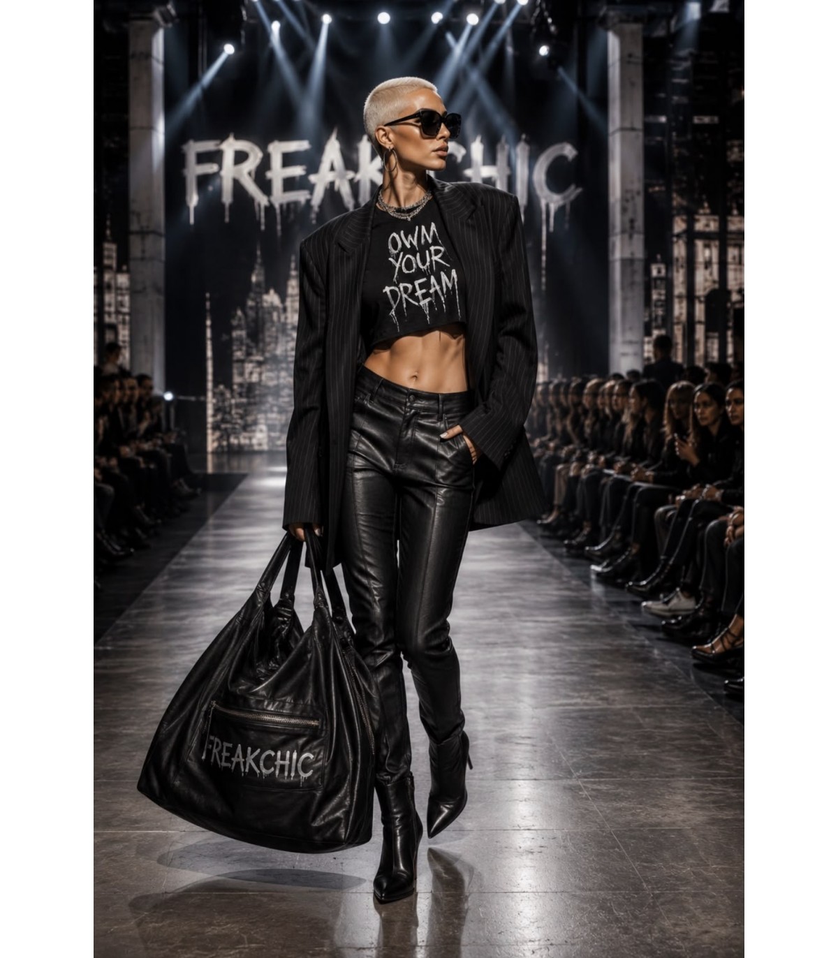 Freakchicny- Camiseta Own Your Dream para mujer