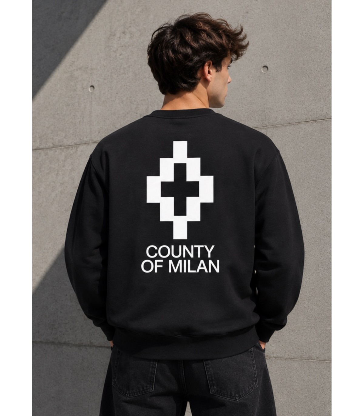 County Of Milan- Sudadera F6CMMASW100 para hombre