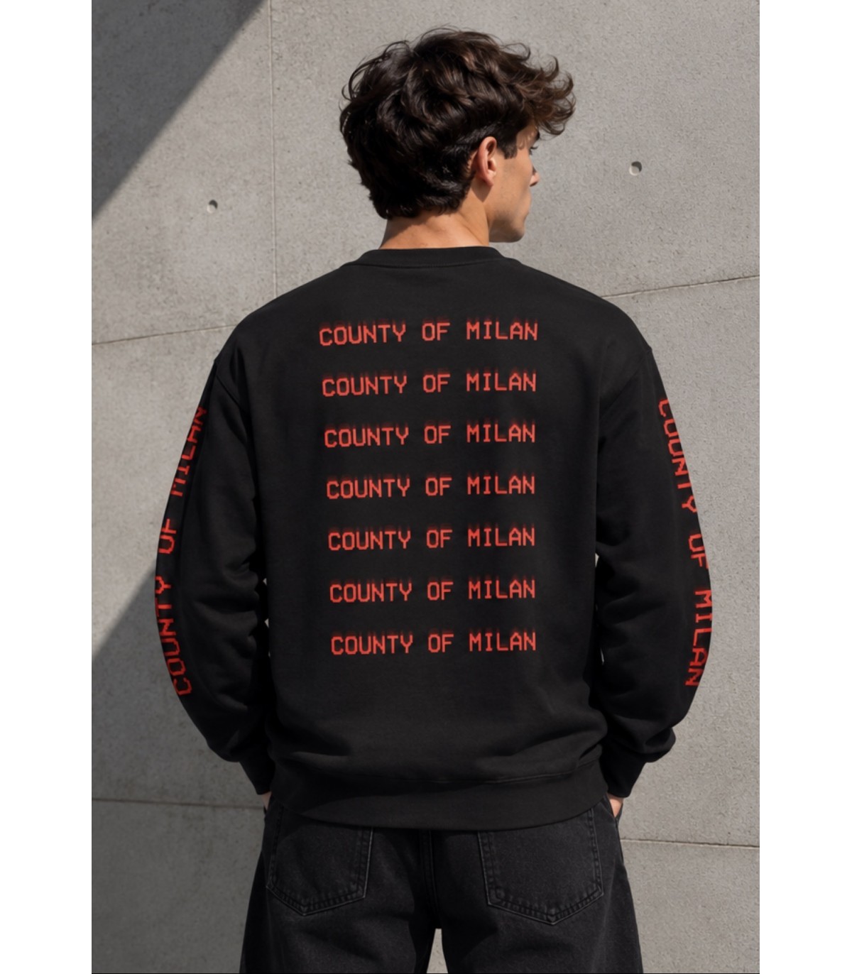 County Of Milan- Sudadera F6CMMASW133 para hombre