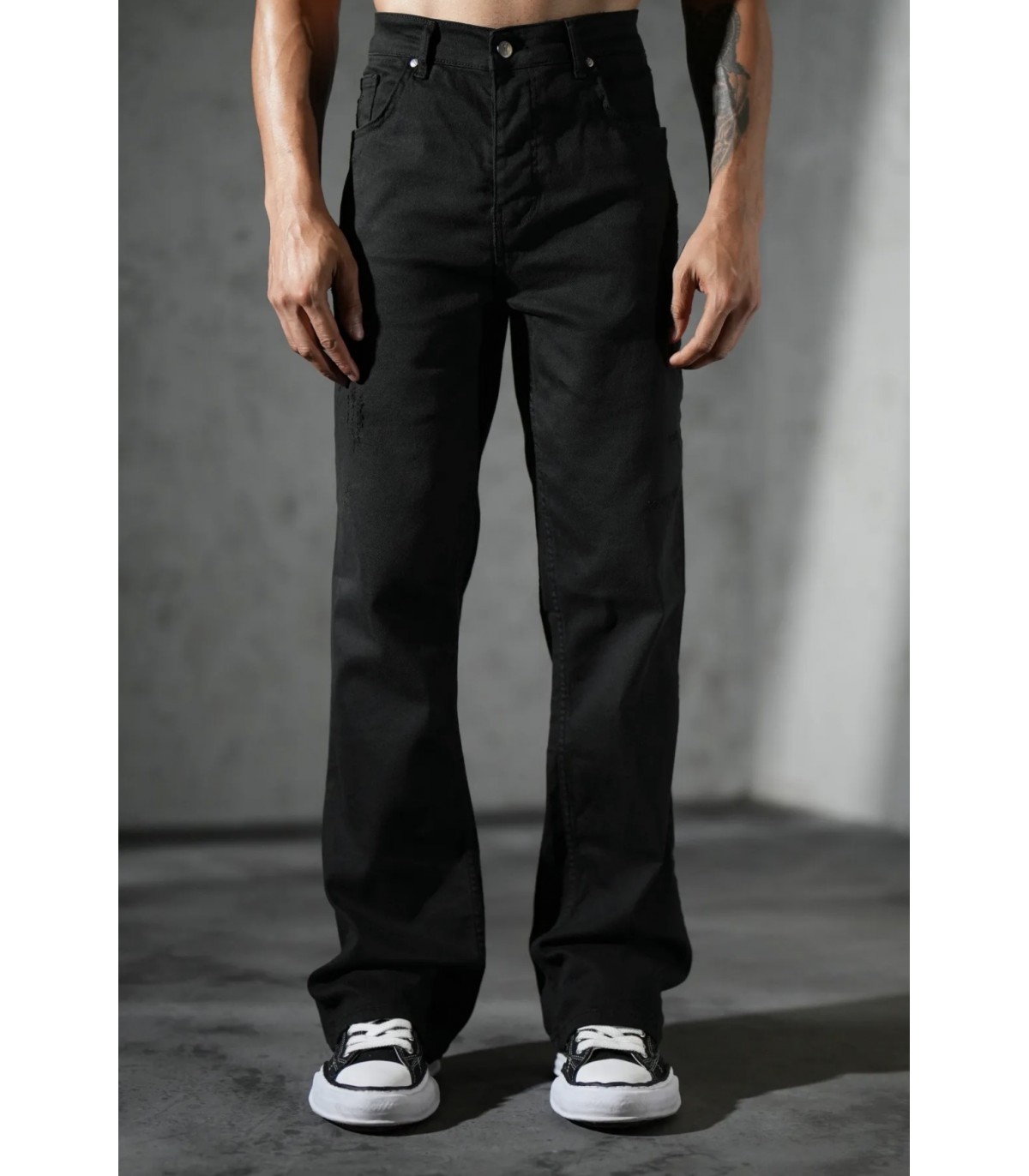 Ikao Paris- Denim Jenas Flare Fg0972 para hombre