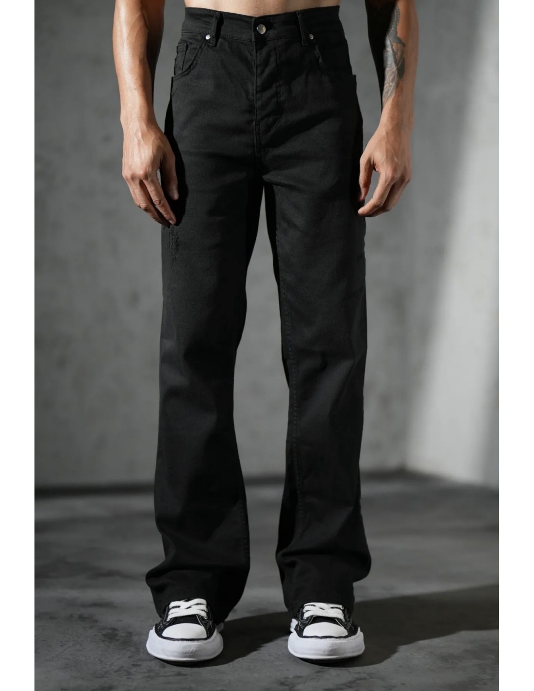 Ikao Paris- Denim Jenas Flare Fg0972 para hombre