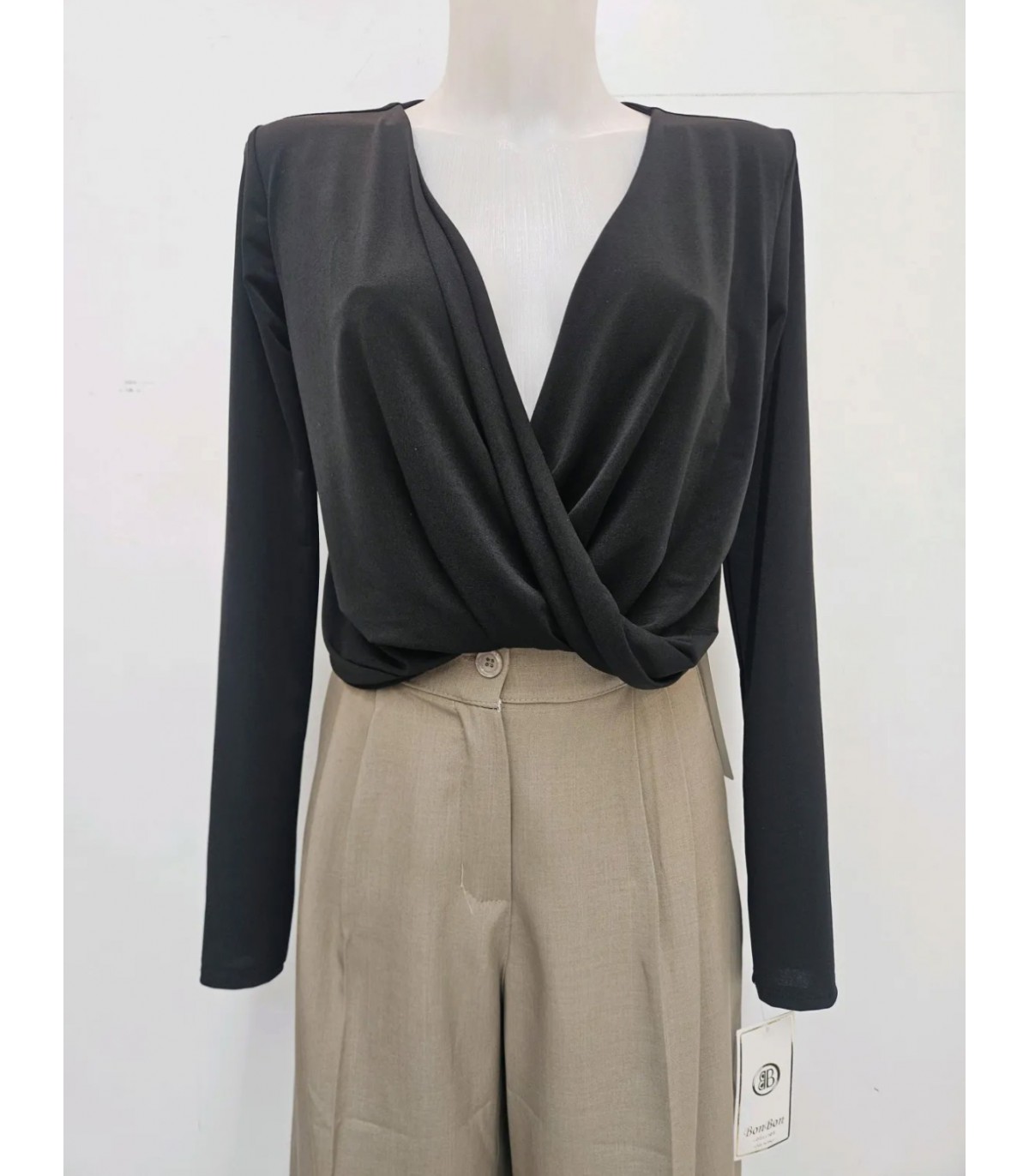 Milano- Top Licra Reversible 1465 para mujer