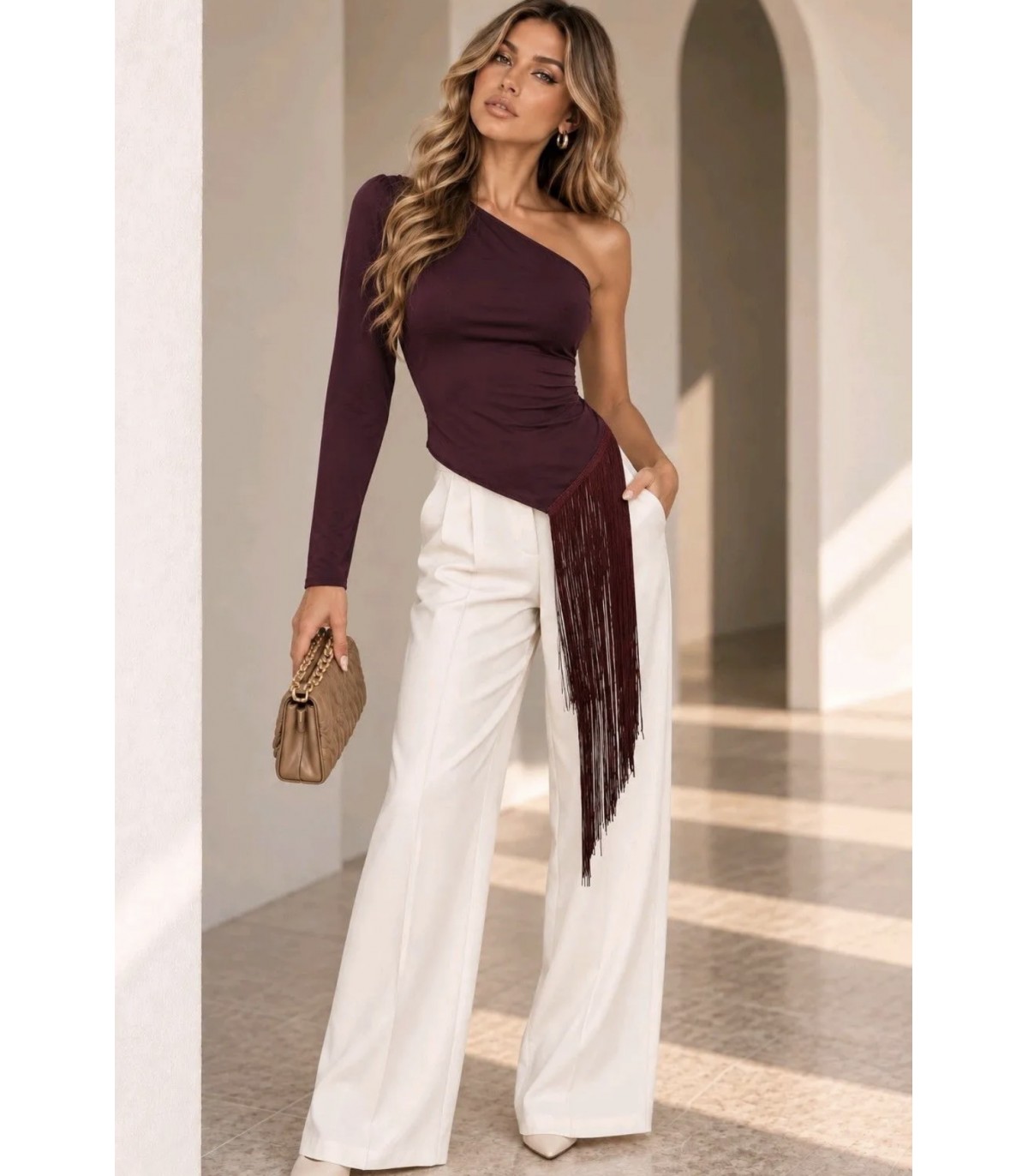 Milano- Top Flecos 2658 para mujer