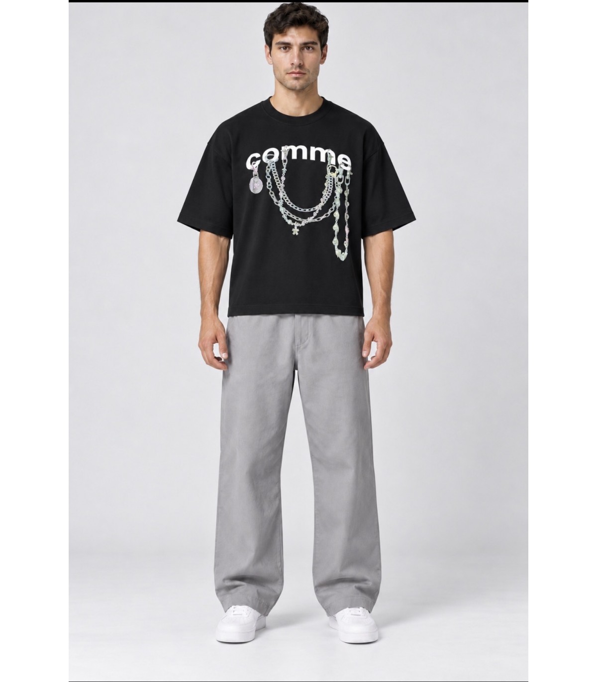Comme Des Fuckdown- Camiseta CFABU00069 para hombre