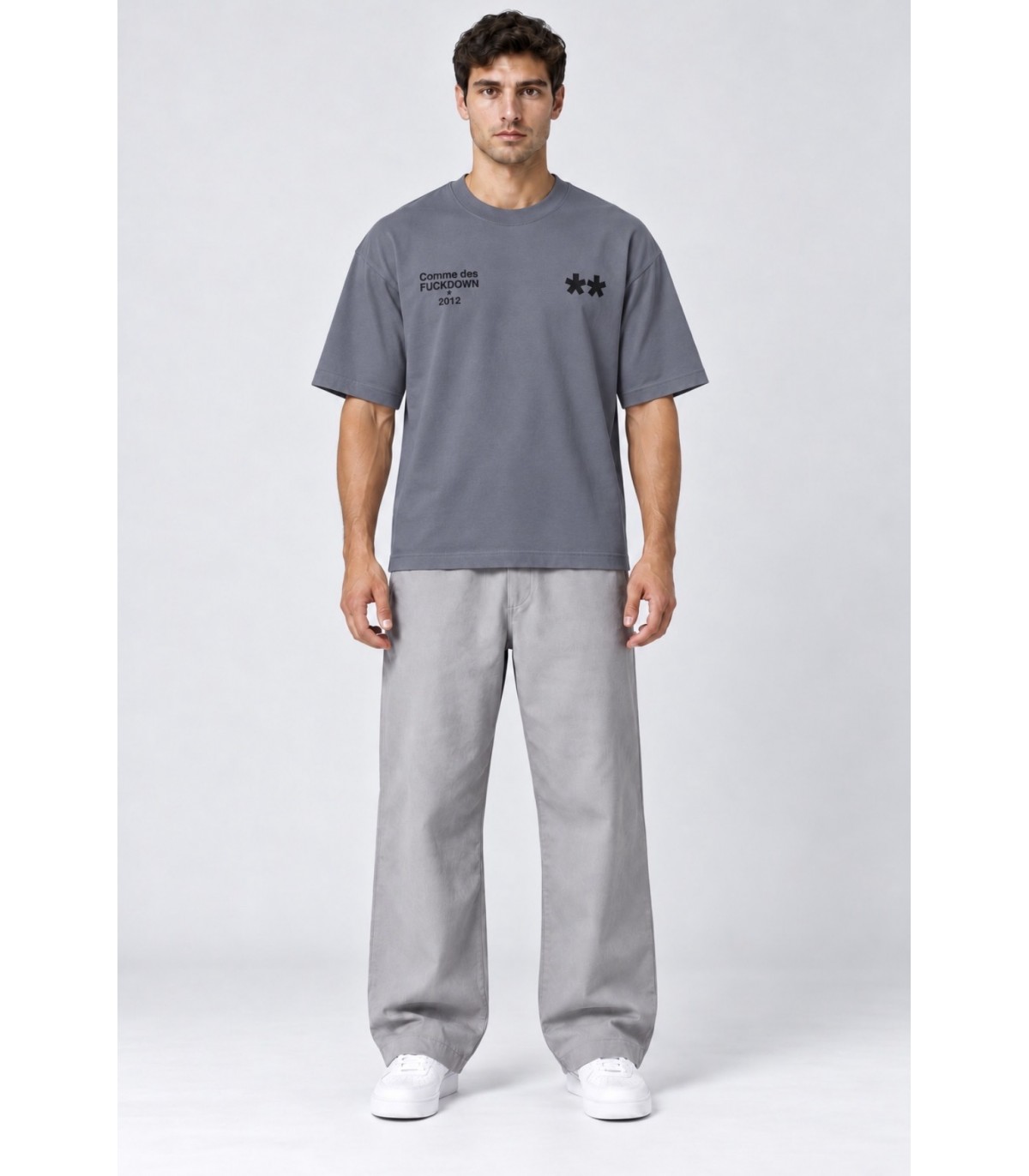 Comme Des Fuckdown- Camiseta CFABU00048 para hombre
