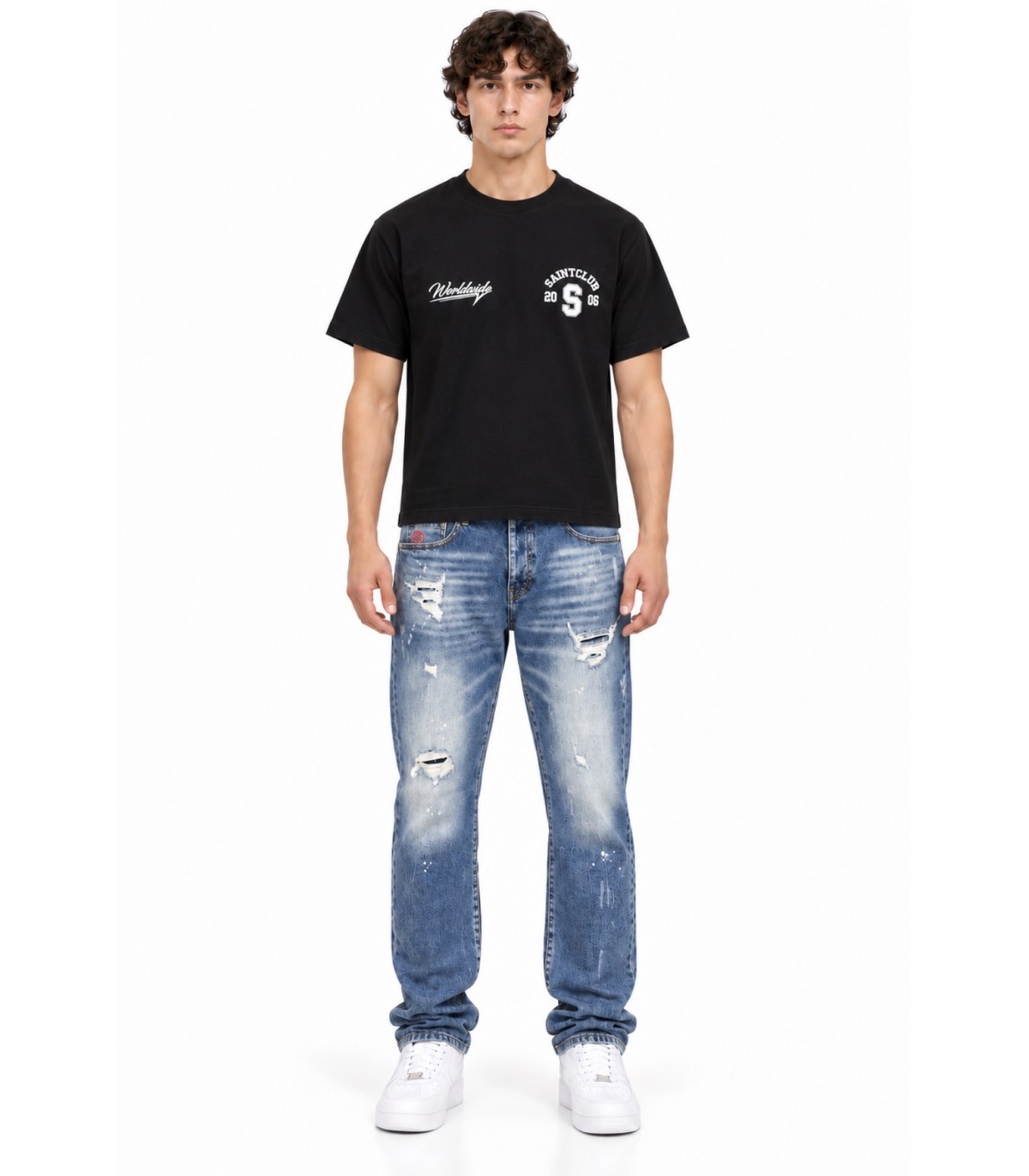 Saint Dept- Camiseta Saint Club para hombre