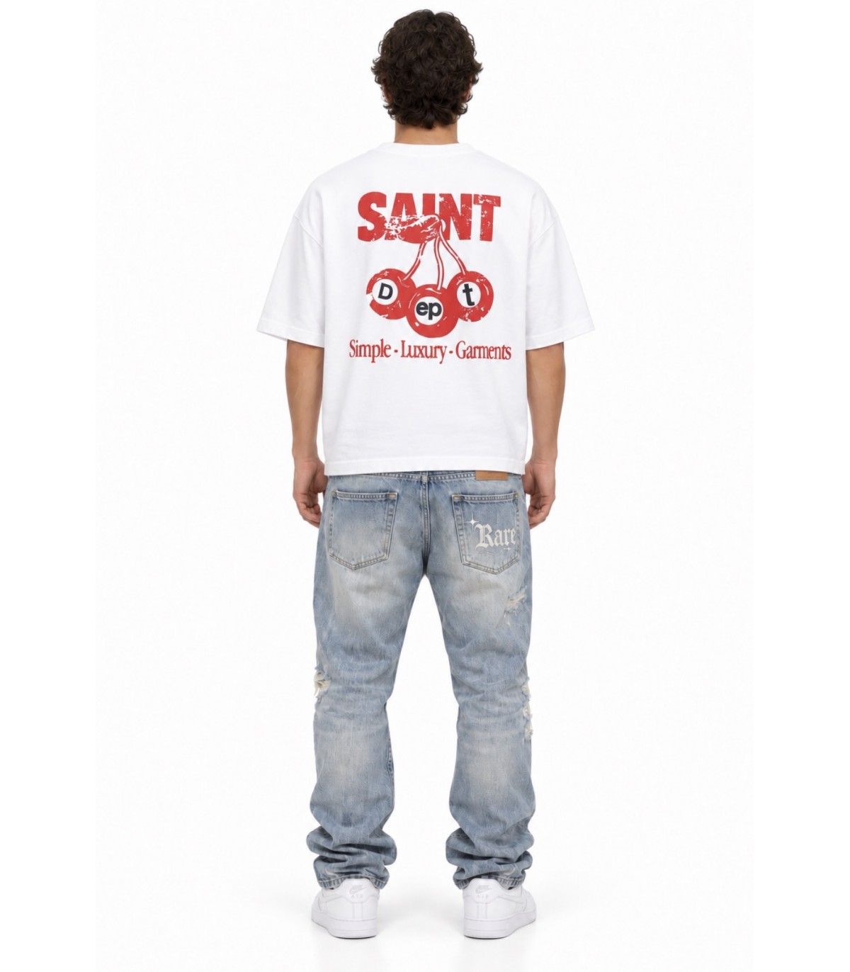 Saint Dept- Camiseta Cerezas para hombre