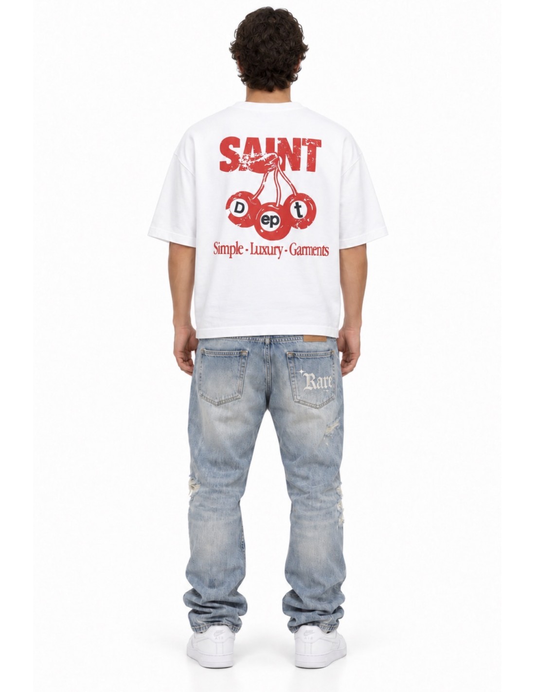 Saint Dept- Camiseta Cerezas para hombre