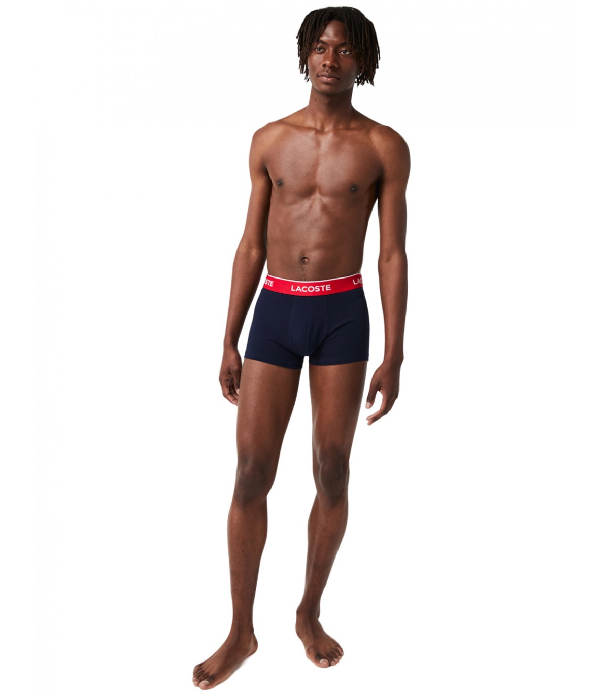 Lacoste - Calzoncillos para Hombre Multicolor - Pack 3 Boxer Courts