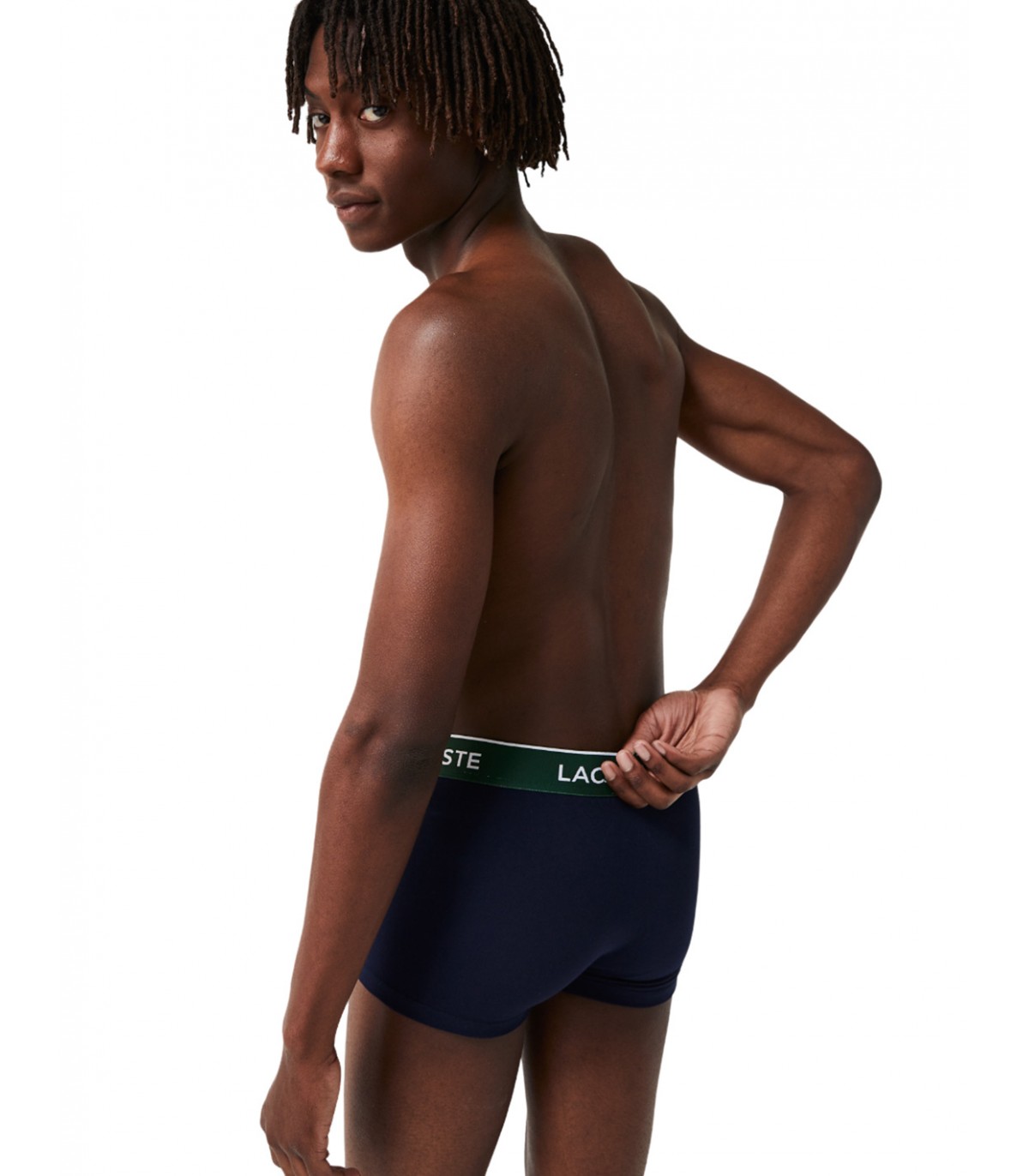 Lacoste - Calzoncillos para Hombre Multicolor - Pack 3 Boxer Courts