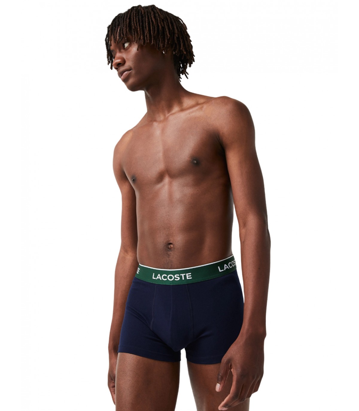 Lacoste - Calzoncillos para Hombre Multicolor - Pack 3 Boxer Courts